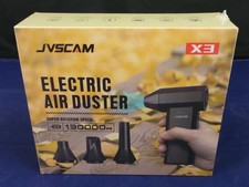 JVSCAM Compressed Air Duster - Electric Air Duster with Brushless Motor - 3 G... picture