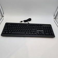 Atrix Light-Up RGB Wired USB Keyboard - GSKB04 picture