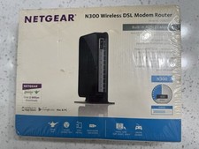 NETGEAR N300 Wifi Router 2 in 1 Cable Modem Router New And Sealed picture