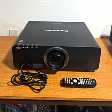 Panasonic PT-DZ6700UL WUXGA DLP Projector 6500 ANSI Lumens w/ Remote, Low Hours picture