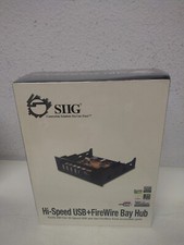 SIIG Hi-Speed USB JU-H62B22-S2 6-Port Bay Hub & 5.25