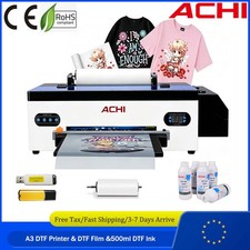 [EU] ACHI A3 DTF Printer Epson R1390 Head T-shirt Transfer Film Printing Machine picture