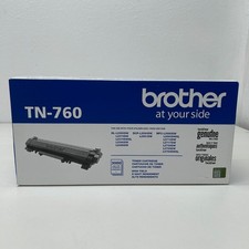 Brother TN-760  Genuine High Yield Toner Cartridge. SEALED** picture
