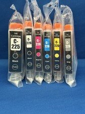 C-225 & C-226 Inkjet Cartridges for Canon (Lot of 6) Sealed - sealed/open box picture