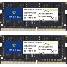 Timetec 32GB KIT (2x16GB) DDR4 2666MHz (PC4-2666V) Dual Rank KIT(2x16GB) picture