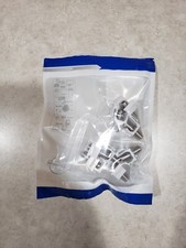 VCELINK 3GHz Coax Coaxial F White Female Coupler Snap-In Keystone Jacks 8-Pack picture