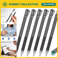 2-in-1 Universal Touchscreen Stylus Pen Set - 6 Pack, Compatible with All Device picture