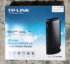 TP-Link TC-7610 300Mbps Wireless N DOCSIS 3.0 High Speed Cable Modem Router picture