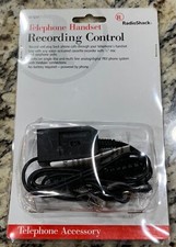 Telephone Headset Recording Control No. 430-1237 By Radio Shack Brand New picture