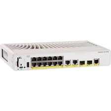Cisco C9200CX-12P-2X2G-E Catalyst 12 Port 1G PoE+ Switch with power cord picture