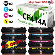 8PK 414A CF414A Toner Cartridge for NO CHIP MFP M479fdw M479fdn M454dw Printer picture