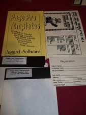 TI-99/4A TI99 PAGE PRO TEMPLATES 11 by Virginia Davis - Asgard Software GRAPHICS picture