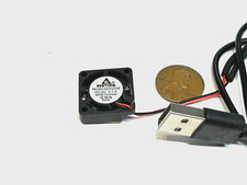 USB 2006 micro Small 5V DC Cooling Fan 20mm 6mm 2Pin Mini axial 2cm E36 picture