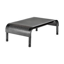 ALLSOP METAL ART ERGO 3 ADJUSTABLE MONITOR STAND, - 06494-BLACK/GRAY picture
