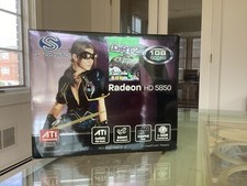 NEW VINTAGE - Sapphire Radeon HD 5850 1GB GDDR5 HDMI Graphics Card picture