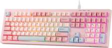 Aula S102 Membrane Gaming Keyboard W/Number Pad, 100% Full Size picture