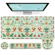 Petmolico 4-in-1 Wrist Rest Set with Desk 35.4 x 15.7 inches, Light-Green picture