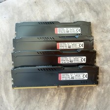 Kingston Hyper X FURY Black 32GB Kit (4x8GB) 2400MHz DDR4 DIMM HX424C15FB2K4/32 picture