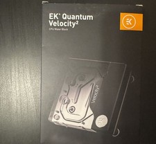EKWB EK-Quantum Velocity2 D-RGB LGA1700 Nickel Plexi CPU Water Block EK-Matrix7 picture