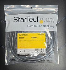 StarTech.com DVI-D 19 Pin 10ft Black DVI-D Single Link M-M Cable picture