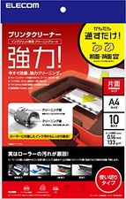 Elecom Cleaning Sheet Inkjet Printer Cleaner A4 Size 10 Sheets picture