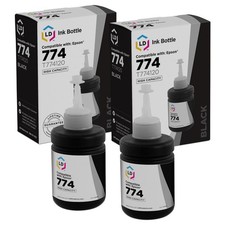 LD Compatible Epson 774 (T774) Black Ink Set of 2 for ET 3600,4550 and ET 16500 picture