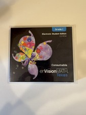 enVision Math Texas Grade 1 Electronic Student Edition Textbook PC Software CD picture