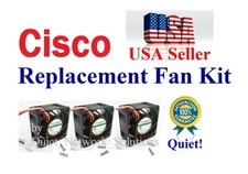 Lot 3x new Quiet Version fans for Cisco Linksys SRW248G4P only 18dBA Noise picture