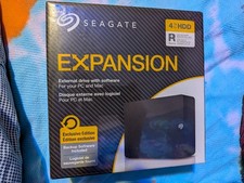 Seagate Stkr4000400 Expansion Desktop 4tb External Hard Drive - Black picture