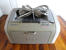 HP LaserJet 1020 Monochrome Laser Printer Q5911A with Toner & Cables Tested picture