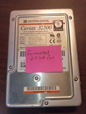 Western Digital Caviar 32500 IDE Hard Drive - Tested - 2559 MB picture