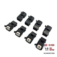 8pcs Fuel Injector Adapter Kit - Compatible with EV1 to USCAR EV6 & EV1 picture