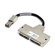 IBM Mini-SAS/Mini-SAS 4-Port 4X Interposer Cable 95P5177 Amphenol Tape Library picture
