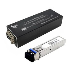 Mini Gigabit Fiber Media Converter 1310nm SM Dual 20km SFP Module picture