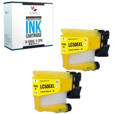 CMYi Compatible Black Color Ink Cartridges Lot fits Brother LC506XL MFC-J4355DW picture