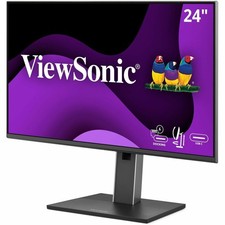 ViewSonic VG2458 24 Inch 1080p IPS Docking Monitor Black picture