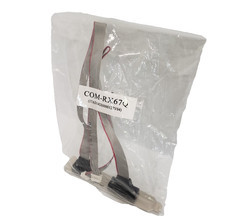 OEM BCM COM-RX67Q Gaming Motherboard DB9 RS-232 Cable Port Plate Adapter picture