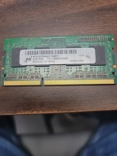 Micron 2GB DDR3 Laptop Memory RAM 1Rx8 PC3-10600S  - MTBJSF25664HZ-1G4M1 -TESTED picture