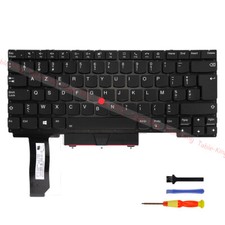 US UK Spanish French Backlit Keyboard for Lenovo Thinkpad E14 Gen2 Gen3 Gen4 picture