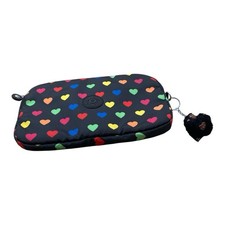 Preowned Kipling Lex Wild Hearts Print Tablet Case  picture