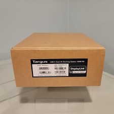 BRAND NEW Targus USB-C Universal Dual Video 4K Docking Station 100W Pwr Delivery picture