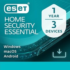 ESET Home Security Essential (Nod32) 2026 3 Device 1 Year Same Day by Email picture