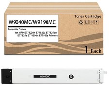 1 Pack w9040mc W9190mc BLack Toner Cartridge Compatible for MFP E77822dn E77822z picture