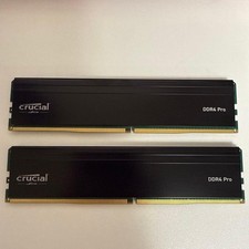 Crucial DDR4 Pro 16GB(2x16GB) 3200MHz Memory CL22 Used picture