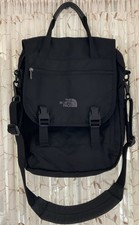 The North Face Black Nylon 15” Laptop Messenger Bag Tote Shoulder Crossbody NWOT picture