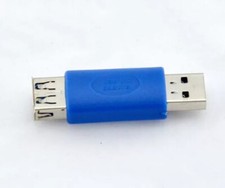 High Speed USB 3.0 Type A Male to Male A/A M/F Plug Jack Adapter Connector New picture