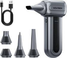WOLFBOX MF60&MF70 Compressed Air Duster-110000RPM Super Power Electric Air Duste picture