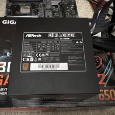 ASRock Challenger CL-750B 750W ATX Power Supply Black 80 Plus Bronze 1 Fan picture