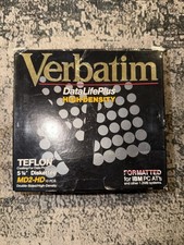 Verbatim DataLifePlus 5.25” Blank Disks 10 Pack 1.6MB IBM Format New picture