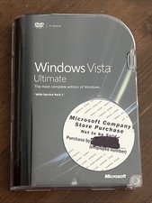 Microsoft Windows Vista Ultimate w/SP1, Sealed Package, Full picture